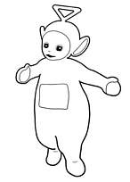 coloriage teletubbies Tinky Winky
